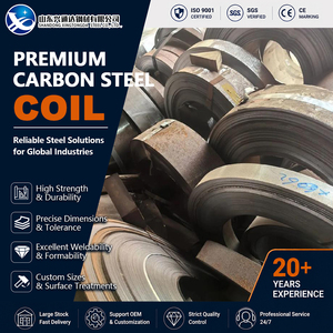 SS400 S235JR Shot Blasted <b>Pickled</b> and Oiled 100mm 2500mm Cutting EN 10025 Carbon Steel Coil for Construction - Product Image 1