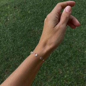Elegant Clear Teardrop Floating Acrylic Jewelry Dewdrop Necklace Transparent Water Drop <b>Beaded</b> Necklace Set - Product Image 6