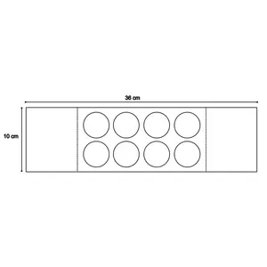 Portabottiglie in cartone fustellato per merchandising personalizzato - Product Image 1