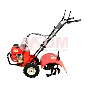 Power Tiller Fabriek Groothandel Landbouw Viertakt Benzine 170f Roterende Helmstok Cultivator