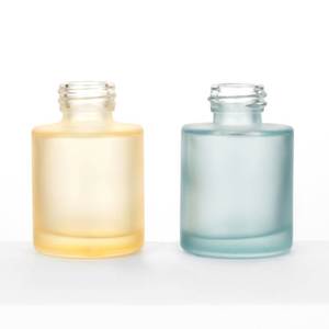 Flacons compte-gouttes en verre à bouton-poussoir de couleur 20ml 30ml <span class=keywords><strong>pour</strong></span> sérum parfum huile essentielle huiles de <span class=keywords><strong>barbe</strong></span> - Product Image 4
