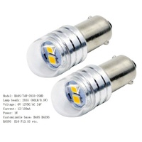 2022hot 판매자 총검 ba9s 6.3v dc/ac2835smd led 핀볼 BA9S Led 전구 12V 밝은 T10 Canbus LED 작은 자동 독서 빛