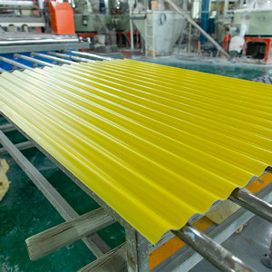 Lámina de Techo Corrugada Trapezoidal Termoacústica, Resistente al Calor y al Fuego, de PVC ASA, para Exteriores - Product Image 4