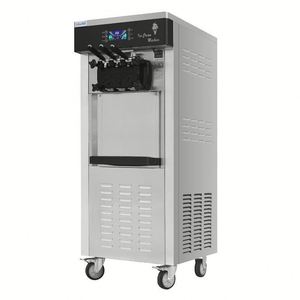 Machine à glace molle commerciale 18L, machine à yaourt glacé, machine à crème glacée avec 2+1 <span class=keywords><strong>saveurs</strong></span>, machine à glace molle - Product Image 6