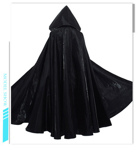 Disfraz de Halloween <span class=keywords><strong>Cosplay</strong></span> capa de bruja con capucha medieval regalo de Navidad de Halloween para capa de fiesta - Product Image 5