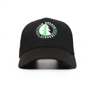 Sports Caps Badge Embroidery Logo Design Custom Black Baseball Caps - Product Image 3