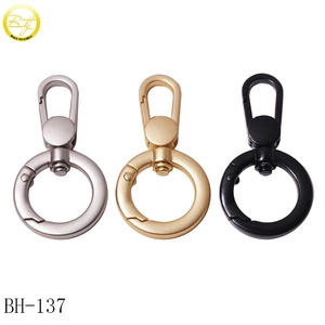 Bolsos de lujo a la moda, accesorio de ajuste, gancho a presión con letras grabadas personalizadas, mochila de fundición a presión, Clips de gatillo de Metal, hebilla de <span class=keywords><strong>Hardware</strong></span> - Product Image 6