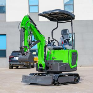 Mini-excavatrice la moins chère, machine de terrassement avec moteur EPA, mini-excavatrice efficace de 1,2 tonne à vendre - Product Image 6