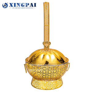 XINGPAI attrezzatura ristorante Hotel di lusso scaldabagno cibo 8L oro Server Set Set Set Set Set di scaldavivande con coperchio - Product Image 4