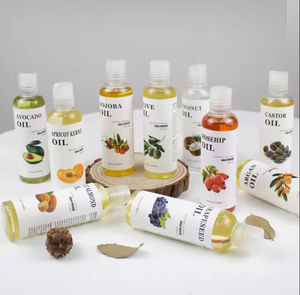 Huile porteuse Germe de blé Rose musquée Raisin <span class=keywords><strong>Amande</strong></span> Avocat Graine noire Ricin Jojoba Argan Huile de coco - Product Image 4