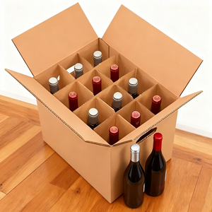 Tùy chỉnh sóng vận chuyển hộp nhỏ sóng vận chuyển gửi thư Hộp gấp hộp các tông đôi Tường Hộp các tông - Product Image 6