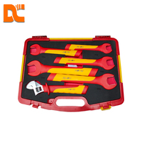 Juego de Llaves Aisladas VDE de 20 Piezas, Juego de Llaves Combinadas de Alta Precisión para Mantenimiento Automotriz con Estuche de Almacenamiento de Acero ABS