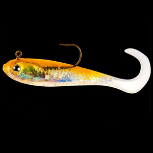 Esca da pesca con testina di pesce in gomma - Product Image 1