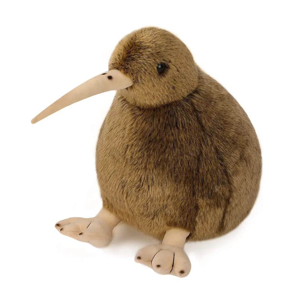 7051 nuova zelanda nazionale uccello Kiwi uccello peluche peluche peloso realistico Kiwi giocattolo cotone morbidezza