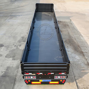 <span class=keywords><strong>Semi</strong></span>-remorque à ridelles latérales 3 essieux 40 pieds 60-80 tonnes, personnalisée en usine, à vendre - Product Image 4
