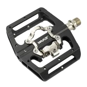 WAKE MTB Aluminum Self-locking Pedal SPD CR-MO Pedal Bicycle Accessories