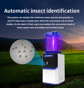 Lampe Solaire IoT Spéciale Jardin Villa avec Caméra, Enregistrement <span class=keywords><strong>Photo</strong></span>, Comptage Automatique des Nuisibles, Élimination par Ondes Physiques, Sans Produits Chimiques - Product Image 3