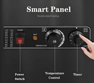 เครื่องทำโดรายากิเชิงพาณิชย์ 50 หลุม แบบวงกลม เครื่องทำมินิมัฟฟิ<span class=keywords><strong>น</strong></span>/วาฟเฟิล/ขนม ใช้ไฟฟ้า กำลังไฟ 850 วัตต์*2 <span class=keywords><strong>ทำ</strong></span>จากสแต<span class=keywords><strong>น</strong></span>เลส 201 สำหรับ<span class=keywords><strong>ทำ</strong></span><span class=keywords><strong>แพน</strong></span><span class=keywords><strong>เค้ก</strong></span> - Product Image 5