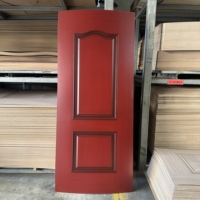 Revêtement de porte en MDF/HDF imperméable, durable, facile à nettoyer, bon prix, panneau de porte, vente en gros d'usine
