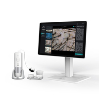 Analyseur de cuir chevelu professionnel, analyse du cuir chevelu, détection des cheveux, microscope numérique, scanner des follicules pileux pour salon