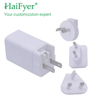 Adaptateur de chargeur PD rapide USB C certifié UL62368 5V3A 9V2A 12V1.5A 15V2A CE GS Qc 3.0 certifié OTP 18W 20W 30W US EU UK AU QC