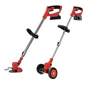 Customizable Electric Lawn Mower Household Lithium-Ion Weed <b>Trimmer</b> Multi-Functional Handheld Grass Cutter Rechargeable Weeding - Product Image 1