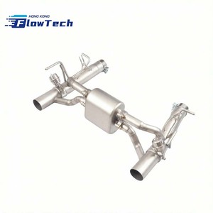 ระบบท่อไอเสียแบบ Catback วาล์วควบคุมประสิทธิภาพสูง SS304 สำหรับ Ferrari F8 Spider 3.9T V8 - Product Image 6