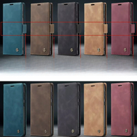 Étui portefeuille en cuir à rabat pour Samsung Galaxy S25 S26 Ultra S24 Ultra S23 FE S22 S21 S20 Plus A17 A16 A36 A56 A15 A55 A35