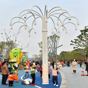 Centro de Recreación de publi para jardín, Centro de Recreación de flores de niebla de árbol escultórico, burbujas de árbol en venta - Product Image 5