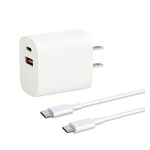 Super Deal PD 20W <b>USB</b>-C Adapter for Cargadores Phone Charger Type C Charger with Cable - Product Image 2