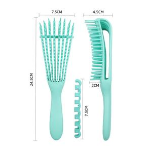 <span class=keywords><strong>Cepillo</strong></span> para Cabello Ecológico <span class=keywords><strong>Denman</strong></span> Octopus para Masaje, Desenredado y Cabello <span class=keywords><strong>Rizado</strong></span> Mojado - Product Image 5