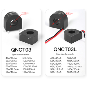 Micro hiện tại biến áp CT 10A 5mA 5A 2.5mA 100A 333mv 50A 1V 100A 25mA 20A 20mA 20mA PCB gắn hiện tại biến áp Vòng Loại - Product Image 3