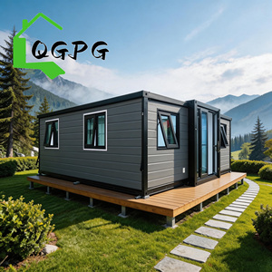 Villa Prefabbricata Pieghevole di Lusso con 2 Camere da Letto, Traspirante, in Container, con Garanzia di 3 Anni per Resort e Alloggi Turistici - Product Image 1