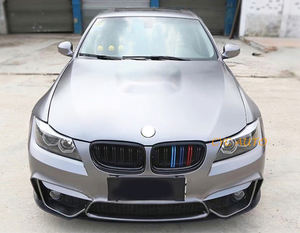 Kit completo de carrocería estilo M4, parachoques delantero y trasero, faldones laterales para BMW Serie 3 E90 Per LCI 2005 2006 2007 <span class=keywords><strong>2008</strong></span> 2009 2010 2011 325i <span class=keywords><strong>330i</strong></span> - Product Image 4