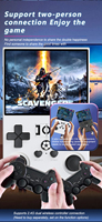 Lecteur vidéo portable R36PRO, 30 000+ jeux, écran IPS de 3,5 pouces, console de jeu rétro portable, système Linux, lecteur de jeux