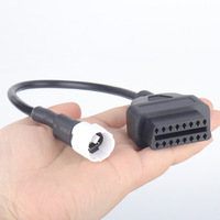 Câble de connexion adaptateur moto 3 broches vers OBDII 16 broches