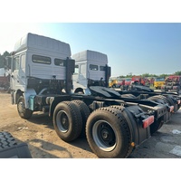 Camion tracteur 6x4 HW76, cabine 400 CV, moteur Euro II WP12, direction ZF, tracteur poids lourd pour semi-remorque