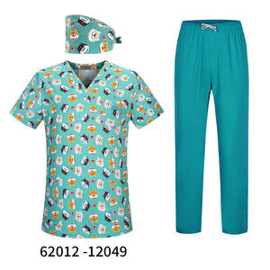 ชุดเครื่องแบบโรงพยาบาลสีสันสดใสเสื้อเชิ๊ตพิมพ์ลายเสื้อเชิ๊ตพิมพ์ลายทางด้านการแพทย์เป็นมิตรกับสิ่งแวดล้อม - Product Image 5