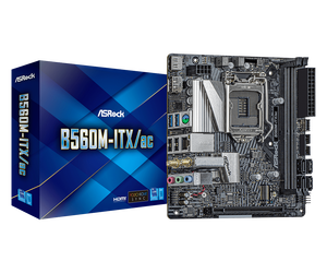 Placa Base MINI-ITX B560M-ITX/ac para Asrock, Compatible con Intel Core <span class=keywords><strong>I3</strong></span> I5 I7 de 10.ª y 11.ª Generación, <span class=keywords><strong>Socket</strong></span> <span class=keywords><strong>1200</strong></span>, DDR4 4600MHz (OC) - Product Image 5