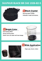 Noir de soufre 1 NOIR LIQUIDE 4GN Papier de soufre liquide Colorant liquide