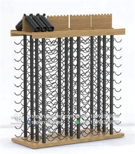 <span class=keywords><strong>Top</strong></span> di Vendita di Legno Del Vino del Metallo Display Rack Scaffalature All'ingrosso di Fascia Alta di Stoccaggio Shopfitting Apparecchio Per Liquore Negozio di Vendita Al Dettaglio - Product Image 4