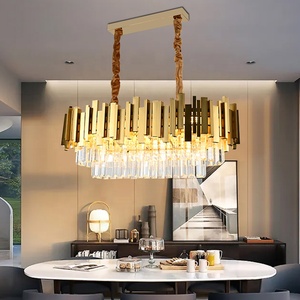Moderna hall dell'hotel grande <span class=keywords><strong>lampadario</strong></span> di cristallo di lusso K9 <span class=keywords><strong>con</strong></span> <span class=keywords><strong>lampadario</strong></span> a sfera lampada - Product Image 5