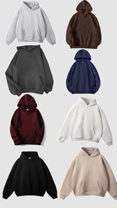 ผู้ผลิตเสื้อฮู้ดดี้แบรนด์ส่วนตัว รับผลิตเสื้อผ้าฝ้ายฟลีซแบบยูนิเซ็กซ์ สกรีนโลโก้เรืองแสงในที่มืด สตรีทแวร์ รับผลิตแบบ OEM ODM ครบวงจร - Product Image 4