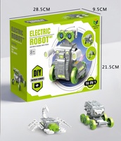 Kit de robots électriques 16 en 1 pour enfants, apprentissage STEM, science, puzzle créatif, bricolage, ensemble de jouets de construction pour enfants