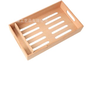 Caja de Almacenamiento de Cigarros Rectangular de Madera de 12.5x7.5x2.25 Pulgadas con Asa, Divisor de Cedro Extraíble, Organizador de Escritorio Portátil - Product Image 3