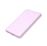 Chargeur portable 5000mAh, alliage d'aluminium fin 8,5 mm, PD20W Type-C, batterie externe magnétique sans fil