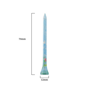 Colorful Wooden <b>Golf</b> Tees 83mm70mm Durable Practice Accessories For <b>Golf</b> Sports Trends - Product Image 2