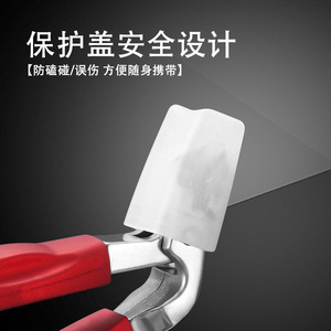 Stainless Steel Angled Nail Clippers 15Mm Bevel Design For Finger Manicure Tools - Product Image 4