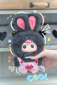 Cureplaneta Baby Three Heyme Cute Am I Confident Muñeco de Peluche y Vinilo Combinado con Temática de Comida y Animales, Caja Sorpresa, Energía Positiva, Brillante - Product Image 3