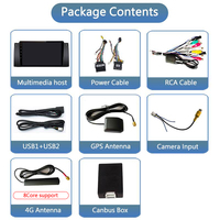 Autoradio DVD avec écran IPS 2.5D de 9 pouces pour BMW X5 E39 E53 M5 1995-2006, navigation GPS avec Car-play, Wifi 4G LTE